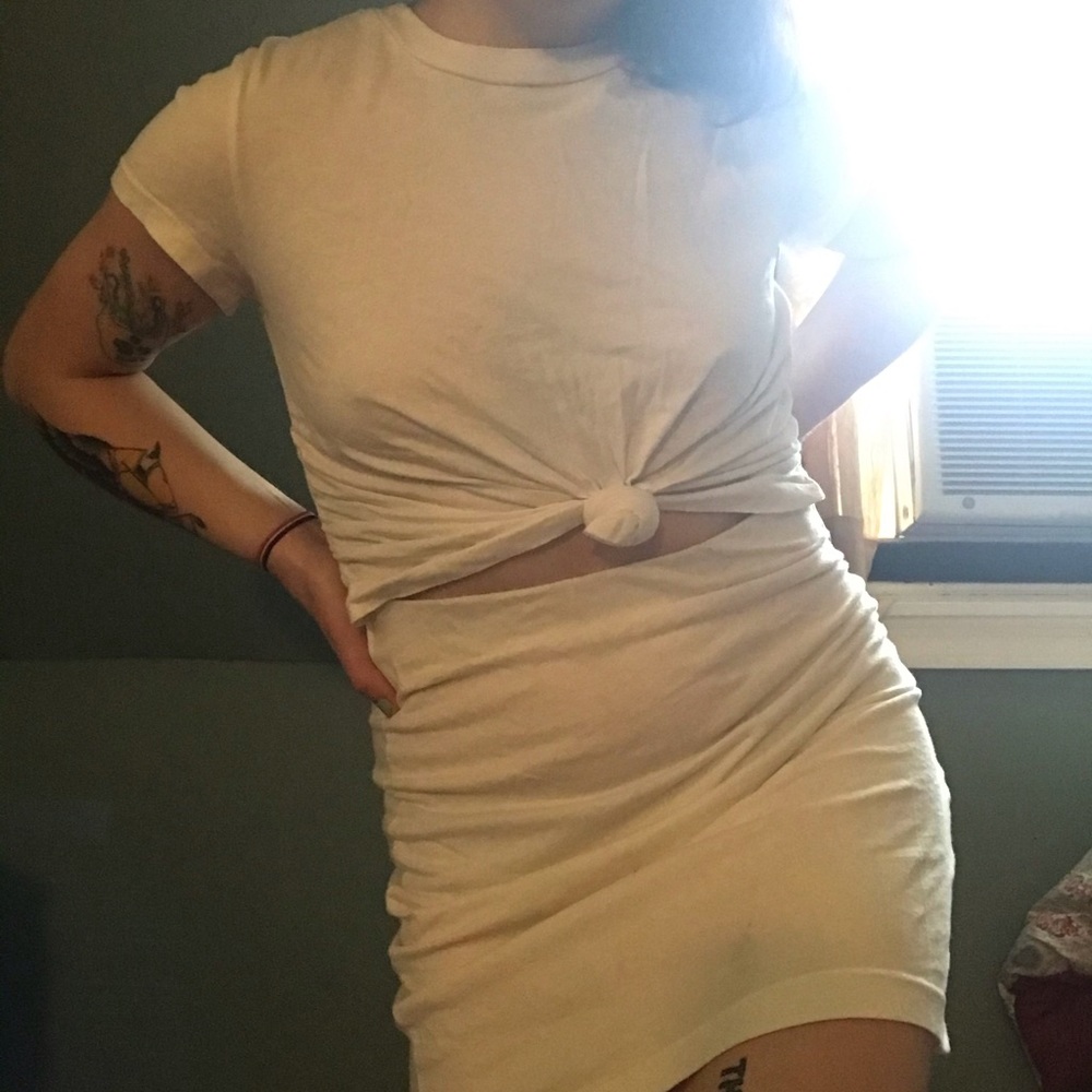 Silence and noise t shirt dress size small